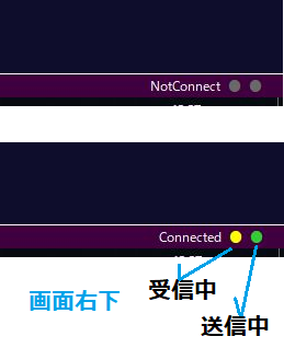 エコサーベイ-パイロット表示
