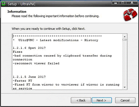 UltraVNC Viewer 1.4.3.5 for windows instal